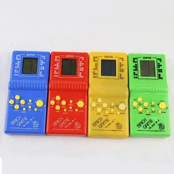 Klasikinis Tetris, Rankiniai LCD Elektroninių Žaidimas Žaislai Įdomus Plytų Žaidimas Mįslių Delninis Žaidimų Konsolės
