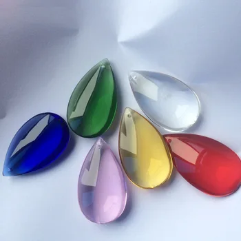 Nemokamas Pristatymas,(21pcs)50mm Derinys spalvų kristalų liustra dalys,liustra krištolo, lietaus,krištolo, karolius, šviestuvai
