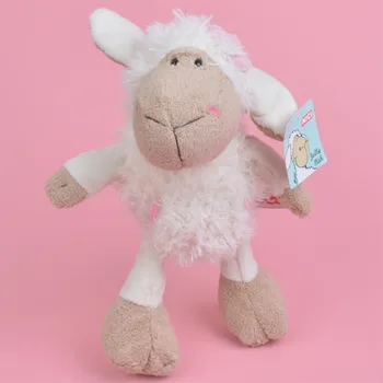 Balta Lempa, Pliušinis Žaislas, 25cm Galvos gėlių Avių Cute Baby/ Kids Dovana, Pliušinis Lėlės Nemokamas Pristatymas