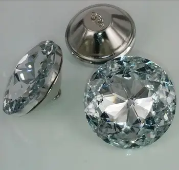 Strazdų mygtukai 200 VNT./ 25 mm stiklo kristalų mygtuką Bauhinia minkštą, paketą kristalų sagtis sofa-dekoratyvinis sagtis didmeninės