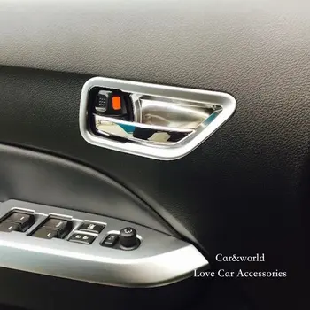 Už Suzuki Vitara 2016 2017 Vidaus Durų Rankena Dubenėlį, padengti Apdailos Lipdukai Apdailos Automobilį, optikos Reikmenys