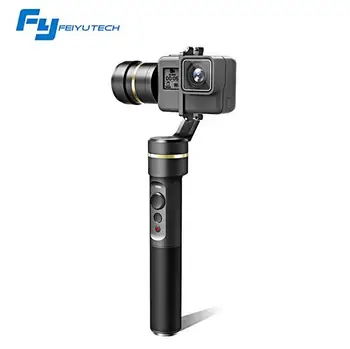 FeiyuTech oficiali parduotuvė fy G5 3-ašis nešiojamą gimbal už gopro hero 5 ir kitų veiksmų fotoaparatai splashproof FY G5 gimbal