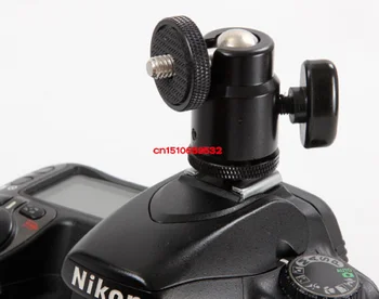 Aukštos kokybės vaizdo Kameros Priedai Trikojis Mini Trikojo Kamuolį Galva Ballhead Skaitmeninių Fotoaparatų vaizdo Kamera, Nemokamas Pristatymas +Sekimo