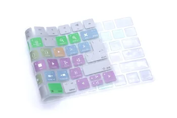 DIDENYBĖS Final Cut Pro X spartieji Klavišai spartieji Klavišai Dizaino Silikoninė Klaviatūra Odos Dangtelis Apple Magic Wireless Keyboard 