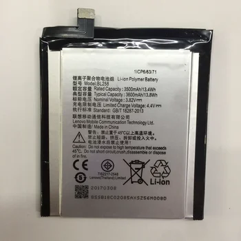 Jinsuli BL258 Baterija Lenovo X3 X3c50 X3C70 3500mAh Baterija Nemokamas Pristatymas Su Sekimo Numerį