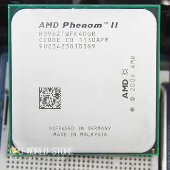 AMD Phenom II X4 960T Quad-Core CPU Procesorius 3.0 Ghz/ 6M /95W Socket AM3 AM2+ 938 pin darbo