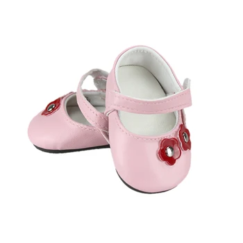 Lėlės priedai , rožinės spalvos odiniai batai tinka 43cm Baby Born zapf, Vaikams geriausia Gimtadienio Dovana