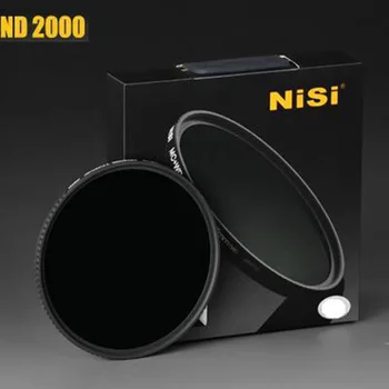 NISI ND2000 nd filtras 67mm 72mm 77mm 82mm ultra-plonas neutralaus tankio objektyvas canon nikon sony, leica fotoaparatas DSLR fotoaparato objektyvo filtras