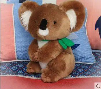 Aukštos kokybės prekės, 30cm ruda koala pliušinis žaislas, minkštas žaislas gimtadienio dovana h2965