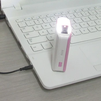 Karšto 2vnt vienpusis Kišenėje Kortelės Lempos Lemputė Led Keychain Mini LED Nakties Šviesos Nešiojamų USB Power