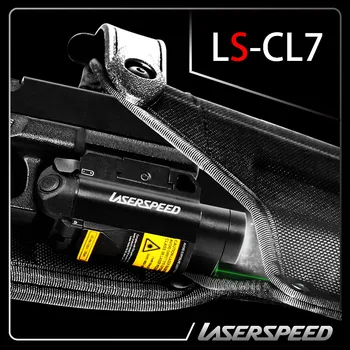 Magnetinio taktinis šautuvas, pistoletas bėginių maža žalia lazerinis taikiklis su led žibintuvėlis pardavimui