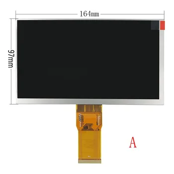 Naujas 7 Colių Pakeitimas LCD Ekranas Ekrano GoClever Tab R76 1024*600 tablet PC Nemokamas pristatymas
