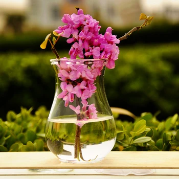 Namo gėlių vaza desk top dekoratyvinės vazos, namų dekoro mados sodinamoji stiklo vaza, dekoruoti gėlių vazonai, namų dekoro