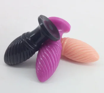 Mažos silikono mini dildo analinis kaištis butt plug Masturbacija priemonė, išangę, Makšties masažas Poroms flirtuoti žaidimai sekso produktai