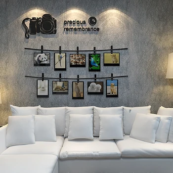 2017 naujas 3D stereo fotoaparato modelis, nuotrauka antraštės akrilo miegamojo sienos apdaila sienos nuotrauka fone bei kūrybos asmenybės