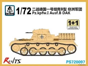RealTS S-modelis PS720097 1/72 Pz.kpfw.I Ausf.B DAK