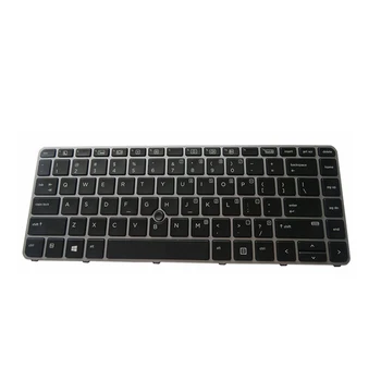 GZEELE Naujas HP EliteBook 840 G3 836308-001 821177-001 MUMS Apšvietimu nešiojamojo kompiuterio klaviatūra NSK-CY2BV 745 G3 lietuvių pakeisti klaviatūrą