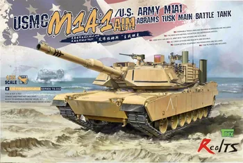 RealTS Meng Modelis 1/35 TS-032 USMC MBT Abrams M1A1 TIKSLAS
