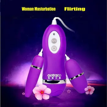 Sekso Žaislai Moters Makšties, Išangės Klitorio Stimuliatorius Laidinio Dviguba Vibracija, Kiaušiniai Vibratorius Massager Vandeniui Suaugusiųjų Sekso Produktus