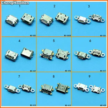 ChengHaoRan Mini USB Lizdas Micro USB Lizdas, Jungtis Įkrovimo Uosto VIVO X520 X5 X6 X7 X9 X9plus Y37 Y55 V3MAX