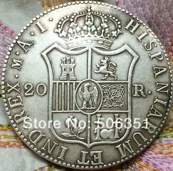 1809 Ispanija 20 Reales - Joseph monetų Napoleonas