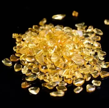 100g AAA++ citrinas rašė Kristalų Gem Akmens Originalus Geltonas Kristalas, Mini Akmenys