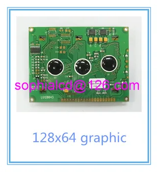 Nemokamas Pristatymas 2vnt/daug FSTN 12864 LCD 128X64 lcd ekranas grafinis modulis black &white led LG128643 NT7108 WG12864A LM12864L
