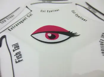 Makiažas nauja kortelė akių kontūro dažytos katė korteles šešių pusėje Antakių Trafaretai