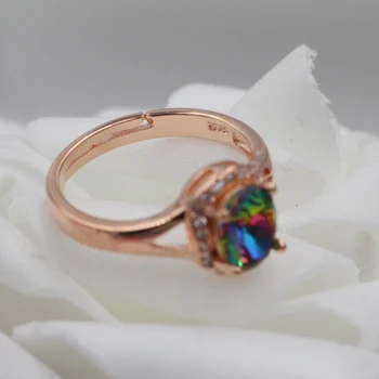 2017 Nemokamas pristatymas mados žiedas Moterims apakinti visiškai gręžimo 18 k padengti žiedas Moterų kūrybos vestuvinį žiedą, 18 k moterys žiedo danga