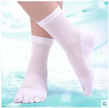 Kojų kojinės vyrų medvilnės vasaros trumpos vyriškos kojinės plonos knee-high kojinių-ultra plonas vyrų kojinės