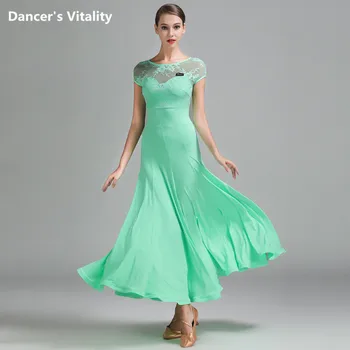 Naujas lotynų Suknelė Pramoginių Šokių Suknelė Naujausias Dizaino Moteris Šiuolaikinės Valsas Tango Šokių Suknelė/standartinis Pramoginiai Konkurencijos Kostiumas