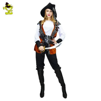 Suaugusiųjų Piratų Kostiumų Moterų Sexy Matador 