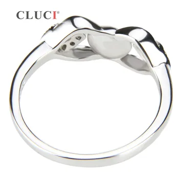 CLUCI apakinti lūpų žiedas su zirons Moterų Vestuvės/Dalyvavimas, bižuterijos, valentino pateikti