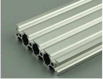 2080 aliuminio štampavimo profilis europos standartą 2080 v-įpjovos balta ilgis 1000mm aliuminio profilio workbench 1pcs
