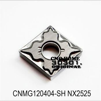 CNMG120404-SH NX2525,originalus CNMG 120404 SH įterpti karbido tekinimo įrankio laikiklis nuobodu baras