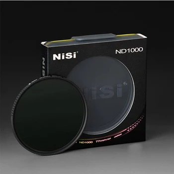 NiSi 77mm ND1000 Ultra Plonas Neutralaus Tankio Filtras 10 Sustoti Digital SLR Camera-OJI 1000 58 82 39 67 72 58 mm Plonas Objektyvo Filtrai