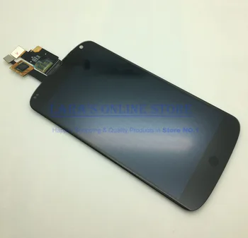 Pakeisti LG Google Nexus 4 E960 LCD Ekranas +Touch Ekranas skaitmeninis keitiklis Surinkimas Su Vidurio Rėmas +Nemokamas Įrankiai