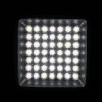 Ulanzi Itin Šviesus 49 LED Vaizdo Šviesos, su 3 kontaktinės jungties Pritemdomi Nešiojamų Didelės Galios spalvoto Vaizdo Šviesos 