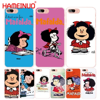 HAMEINUO Animacinių filmų Mafalda Nuostabi mobilųjį telefoną Padengti atveju, 