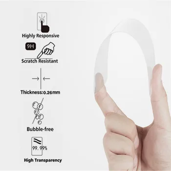 2VNT Grūdintas Stiklas HUAWEI honor 4 C8817D Screen Protector, 5 colių smartfon, grūdinto stiklo apsauginė Plėvelė atveju Garbę 4 Stiklas
