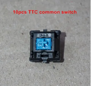 10vnt/pak originalios TTC mechaninė klaviatūros perjungimas mėlyna RGB/common jungiklis nemokamas pristatymas