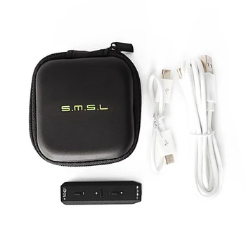 A. M. S. L SMSL IDOL+ Portable Audio DAC/Ausinių Stiprintuvo, Micro USB, 3,5 mm ausinių lizdas Tinka labiausiai ausinės