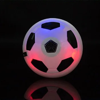 Juokinga Oro Galia Futbolo Diskas Multi-surface Sklandė Ir Sklandymo Žaislas,Patalpų Minkštas Putų Plūduriuojantis Led lemputės Mirksi Futbolo žaidimas