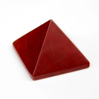 Red Jasper kristalinis kvarcas roko Graviruotas 40mm Piramidės Tekinto Akmens Čakros Akmenys Gydymo Reiki pakabukas Nemokamas pristatymas