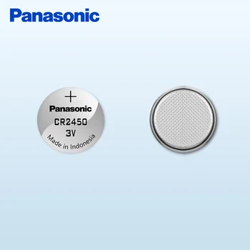 Panasonic 10x 3V Ličio Monetos Ląstelių Mygtuką Baterijos CR2450 DL2450 BR2450 LM2450 KCR5029 EE6230 LED Žibintai Žaislai, Laikrodžiai