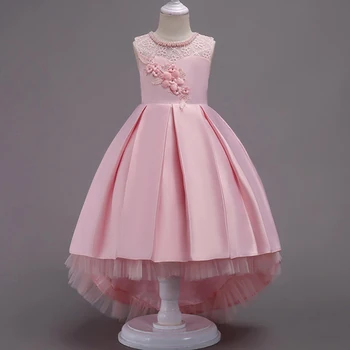 Gėlių mergaitės Suknelė Vestuvių Inscenizacija Vaikams Drabužių iki 2017 m. Vasaros Princesė Šalis Suknelės, Drabužiai šalis oficialų suknelė Mergina 3-14 metų