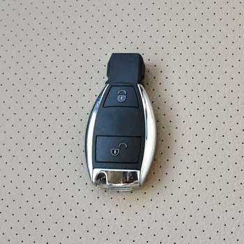 2 mygtukai odos automobilio nuotolinio klavišą atveju, Mercedes-Benz Aksesuarai W124 W202 W203 W210 W211 W204 AMG shell atveju starline a91