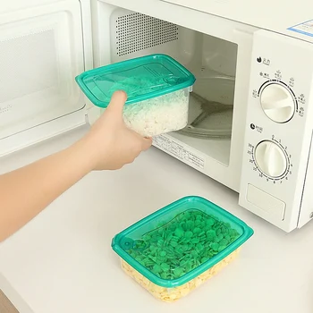 17PCS/Set Home Organizatorius Plastikinių Maisto Konteineryje Daržovių Laikymo Dėžutė Maisto Dėžutė Gali būti Naudojama Šaldytuvas