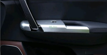 Aukštos Kokybės ABS Vidaus duris langą pakelkite dangtelį apdaila 4pcs už Kia Sportage KX5 2016 2017 4 Priedai