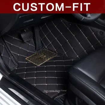 Specialių tinka automobilių kilimėliai BMW X6 E71 E72 F16 PVC Oda sunkiųjų 3D automobilių stiliaus kilimai kilimas koja atveju įdėklai (2008-dabar)